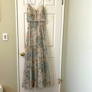 Jenny Yoo Beautiful Floral Dress